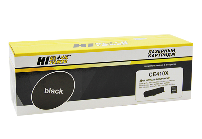Картридж лазерный Hi-Black (HB-CE410X) для HP LJ Pro 300 Color M351/M375/ Pro 400 M451/ M475, чёрный (4000 стр.)