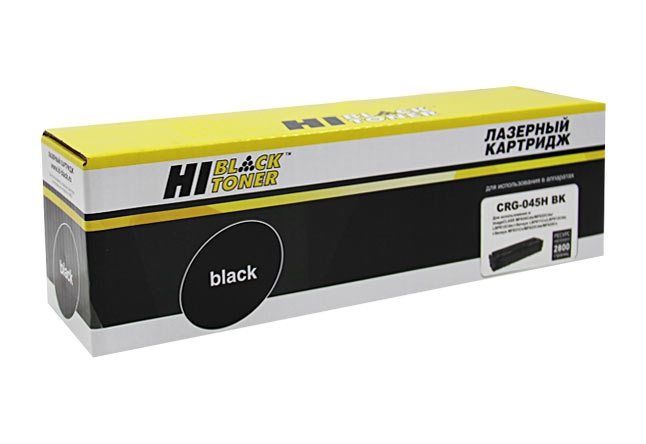 Картридж Hi-Black (HB-045HBK) для Canon LBP-611/ 613/ MF-631/ 633/ 635, чёрный (2800 стр.)