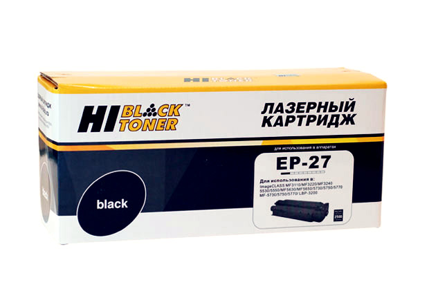 Картридж Hi-Black (HB-EP-27) для Canon MF-3110/ 3228/ 3240/ LBP-3200, чёрный (2500 стр.)