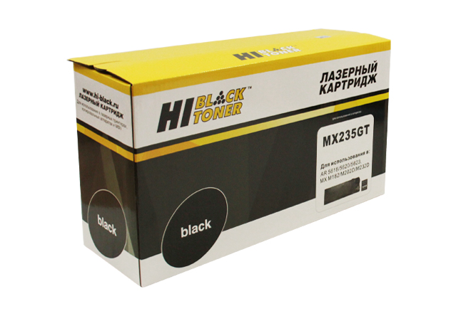 Тонер-картридж Hi-Black (HB-MX235GT) для Sharp AR-5618D/ 5620D/ 5623D, чёрный (16000 стр.)