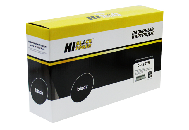 Драм-картридж Hi-Black (HB-DR-2075) для Brother HL-2030/ 2040/ 2070/ DCP-7010/ MFC-7420/ 7820, чёрный (12000 стр.)