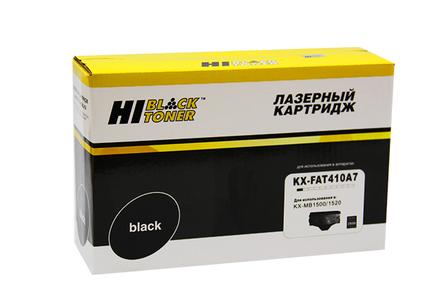 Картридж Hi-Black (HB-KX-FAT410A7) для Panasonic KX-MB1500/ 1520, чёрный (2500 стр.)
