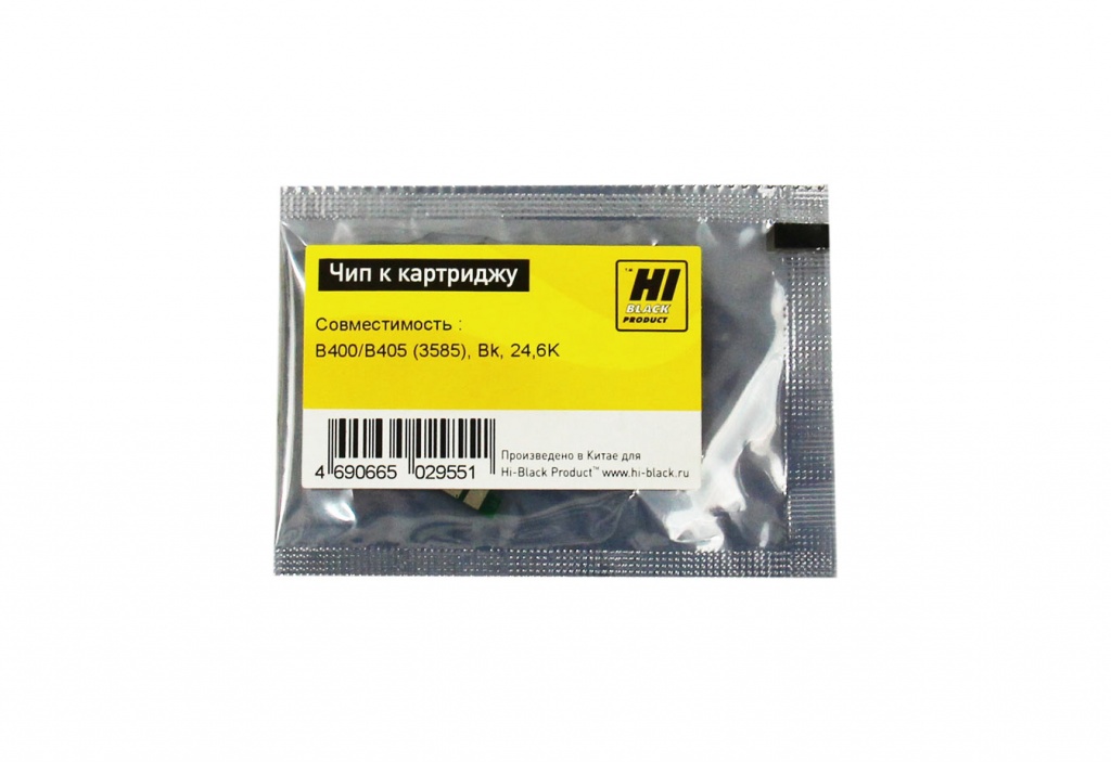 Чип Hi-Black картриджа (106R03585) для Xerox VersaLink B400/ B405, Toner, чёрный (24600 стр.)