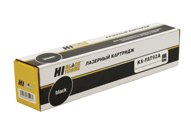 Тонер-картридж Hi-Black (HB-KX-FAT92A) для Panasonic KX-MB263/ 283/ 763/ 783, чёрный (2000 стр.)