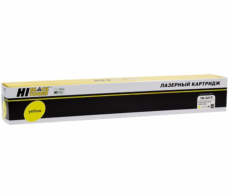 Тонер-картридж Hi-Black (HB-TN-321Y) для Konica Minolta bizhub C224/ C284/ C364, жёлтый (25000 стр.)