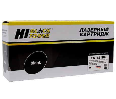 Тонер-картридж Hi-Black (HB-TN-421Bk) для Brother HL-L8260/ 8360/ MFC- L8690/ 8900/ DCP-L8410, чёрный (3000 стр.)