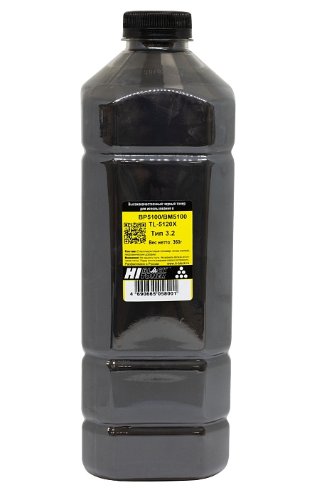 Tонер Hi-Black (TL-5120Х) для Pantum BP5100/ BM5100, Тип 3.2, чёрный (360 гр.)