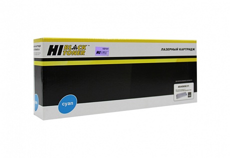 Тонер-картридж Hi-Black (HB-46490631) для OKI C532/ C542/ MC573/ MC563, голубой (6000 стр.)