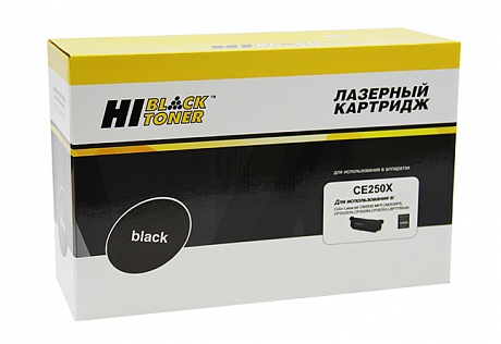 Картридж лазерный Hi-Black (HB-CE250X) для HP CLJ CP3525/ CM3530, чёрный (10500 стр.)