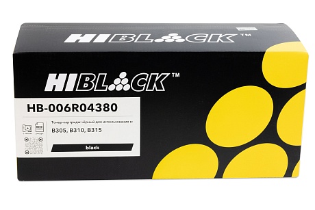 Тонер-картридж Hi-Black (HB-006R04380) для Xerox B305/ B310/ B315, чёрный (8000 стр.)