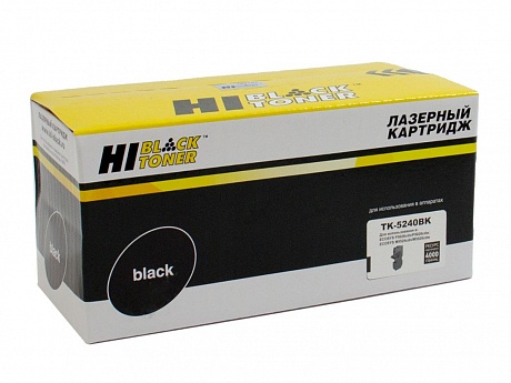 Тонер-картридж Hi-Black (HB-TK-5240Bk) для Kyocera ECOSYS P5026cdn/ M5526cdn, чёрный (4000 стр.)