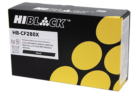Картридж лазерный Hi-Black HB-CF280X для HP LJ Pro 400 M401/ MFP M425, чёрный (6900 стр.)