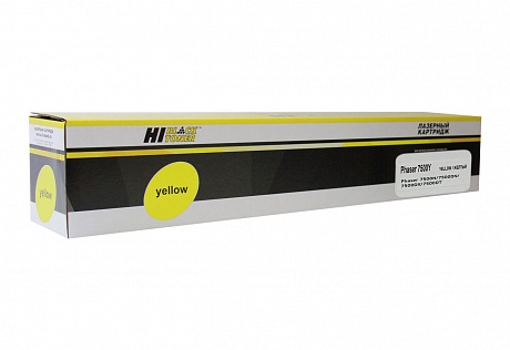 Тонер-картридж Hi-Black (HB-106R01445) для Xerox Phaser 7500, жёлтый (17800 стр.)
