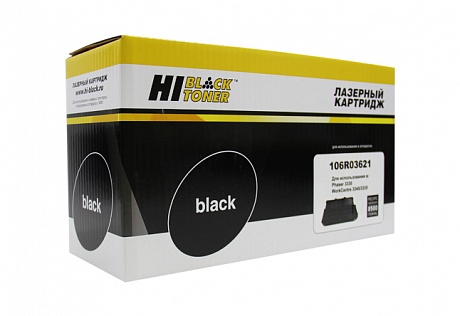 Тонер-картридж Hi-Black (HB-106R03621) для Xerox Phaser 3330/ WorkCentre 3335/ 3345, чёрный (8500 стр.)