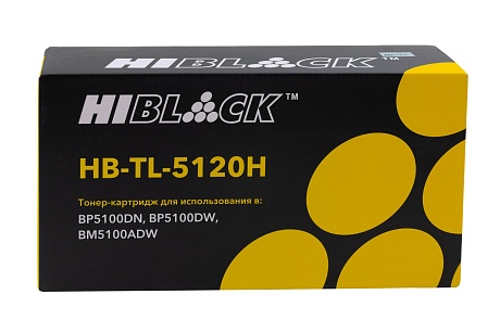Тонер-картридж Hi-Black (HB-TL-5120H) для Pantum BP5100DN/ BP5100DW/ BM5100ADW, чёрный (6000 стр.)