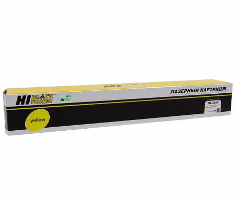 Тонер-картридж Hi-Black (HB-TN-324Y) для Konica Minolta bizhub C258/ C308/ C368, жёлтый (26000 стр.)