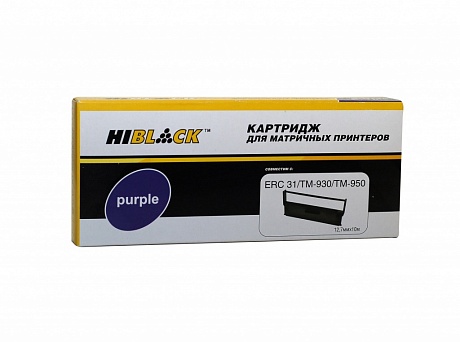 Картридж матричный Hi-Black (HB-ERC31) для Epson TM-930/ TM-U950, фиолетовый (4,5 млн. знаков)