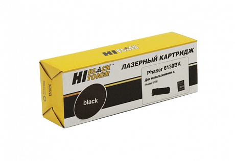 Тонер-картридж Hi-Black (HB-106R01285/ 106R01281) для Xerox Phaser 6130, чёрный (2000 стр.)